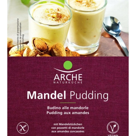 Bio Mandel Pudding, glutenfrei, mit DZG-Ähre 46g