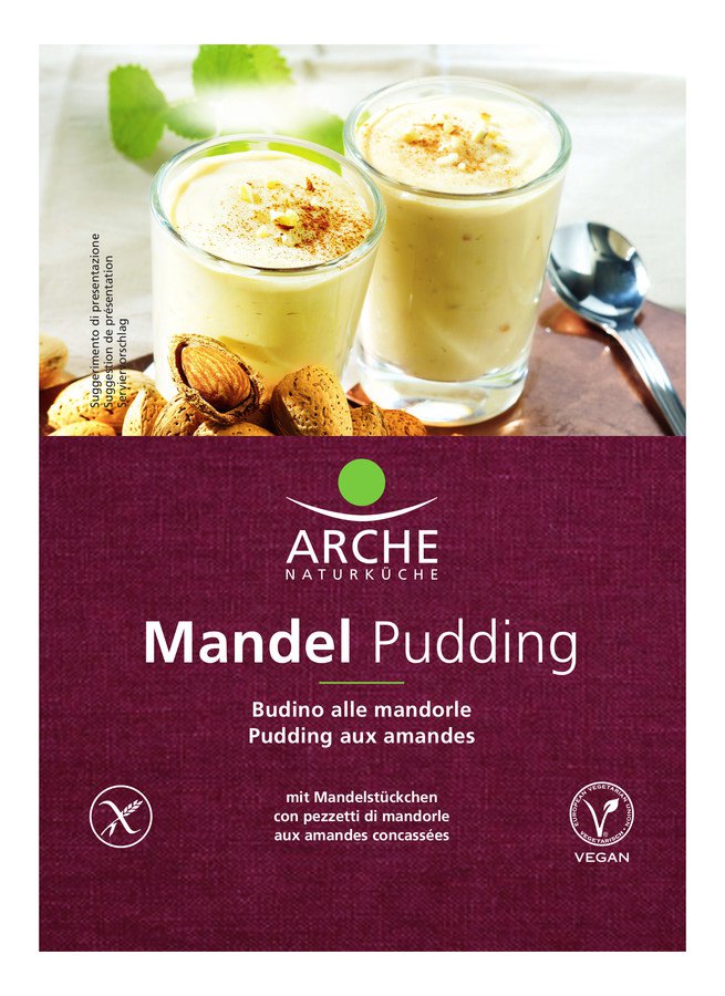 Bio Mandel Pudding, glutenfrei, mit DZG-Ähre 46g