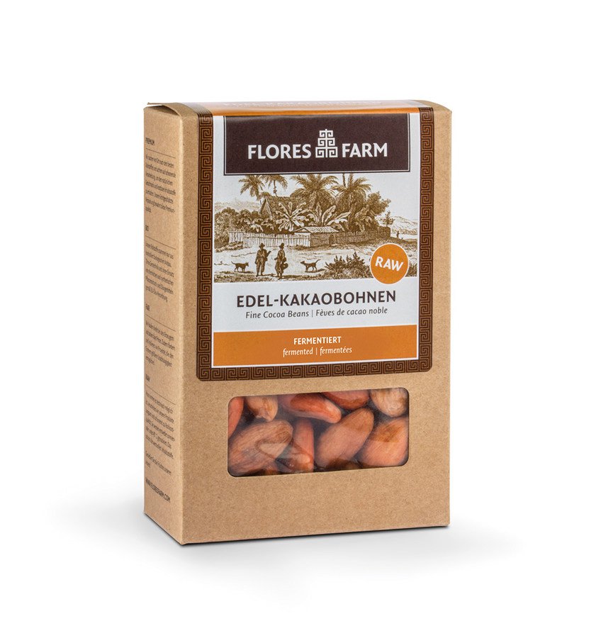 Premium Bio Edel-Kakaobohnen fermentiert 90g