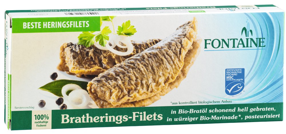 Bratherings-Filets in Bio-Marinade 325g