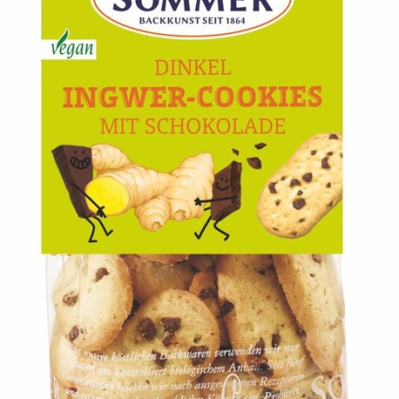 Bio Dinkel Ingwer Cookies Demeter 150g