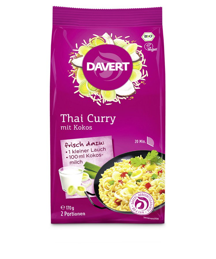 Bio Thai-Curry mit Kokos 170g