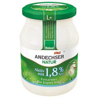 Bio Jogurt mild Aktiv mit 1,8% Fett 500g (Pfandartikel)