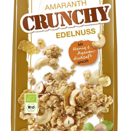 Bio Amaranth-Crunchy Edelnuss 400g