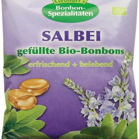 Bio Salbei Bonbons gefüllt 100g