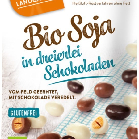 Bio Soja in dreierlei Schokoladen 50g