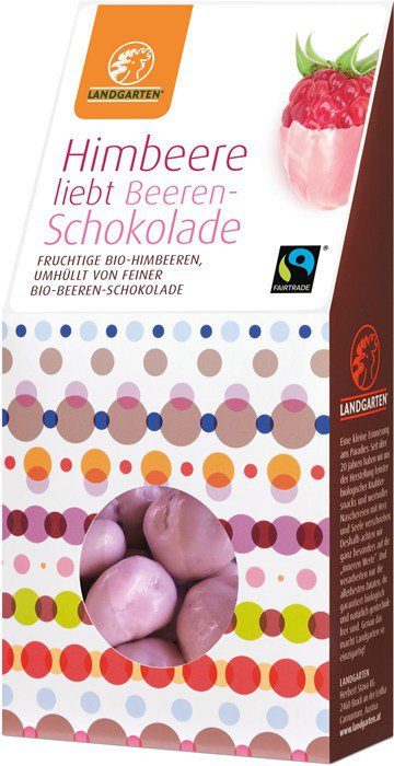 Bio Himbeere liebt Beeren-Schokolade 90g