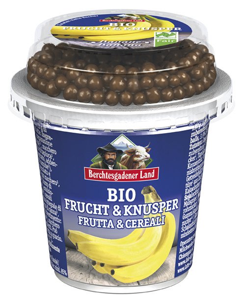 Bio Frucht- & Knusperjogurt Banane 150g